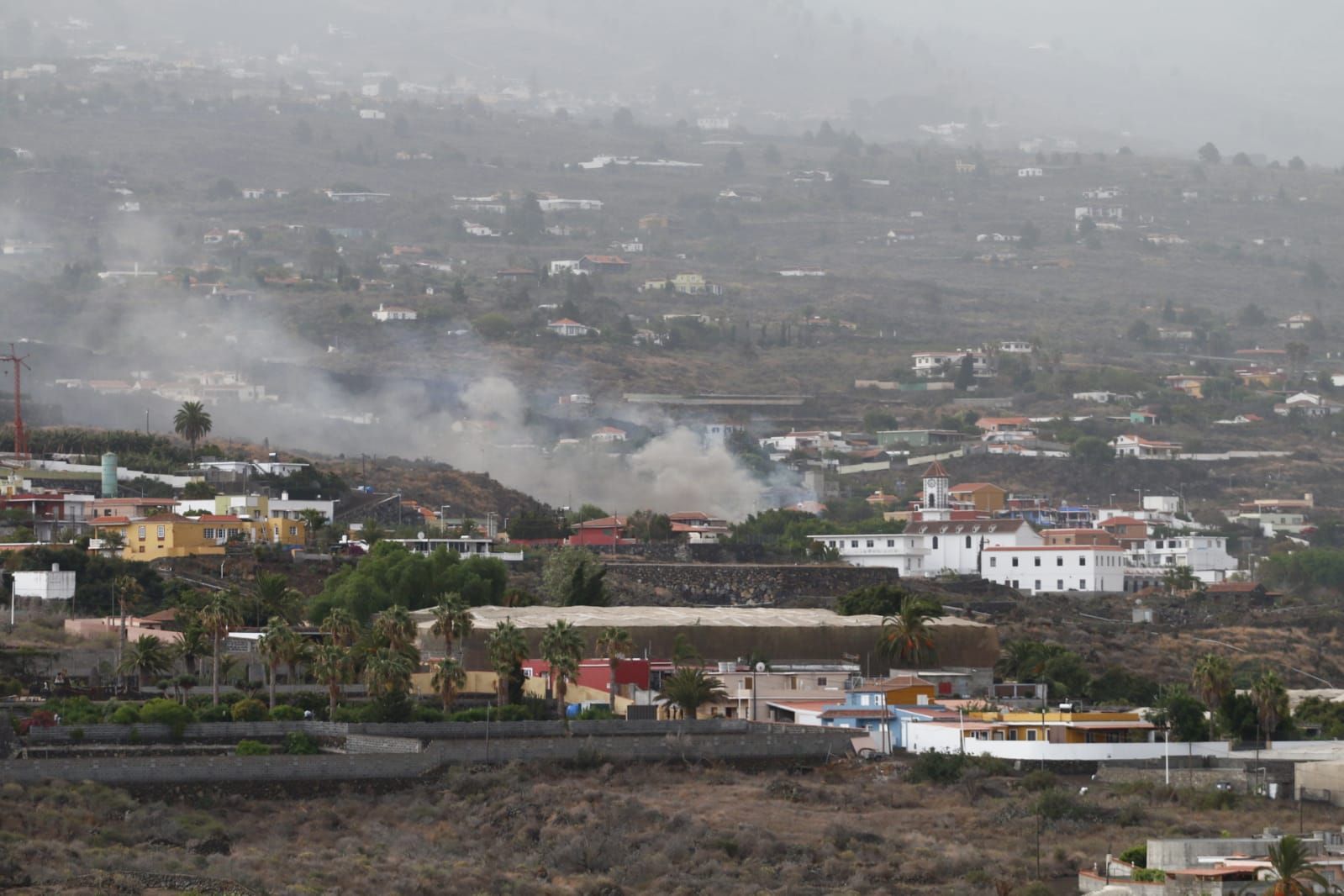 Todoque, el día después de su desalojo por el volcán de La Palma