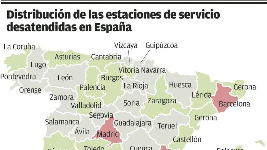 Competencia urge a Asturias a retirar la ley que veta las gasolineras sin empleados