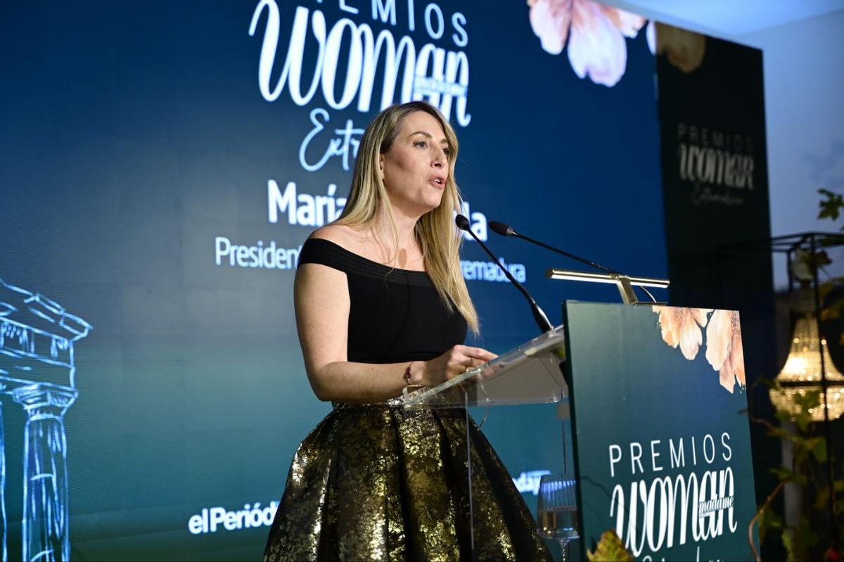 La presidenta de la Junta, María Guardiola.