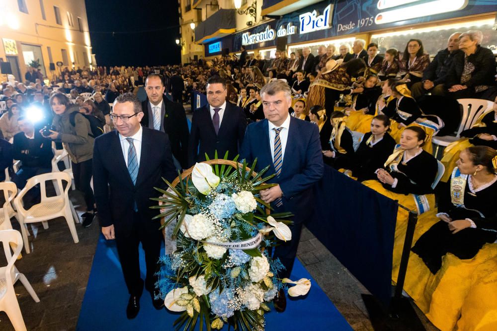 La Ofrenda honra a la Virgen del Sufragio de Benidorm