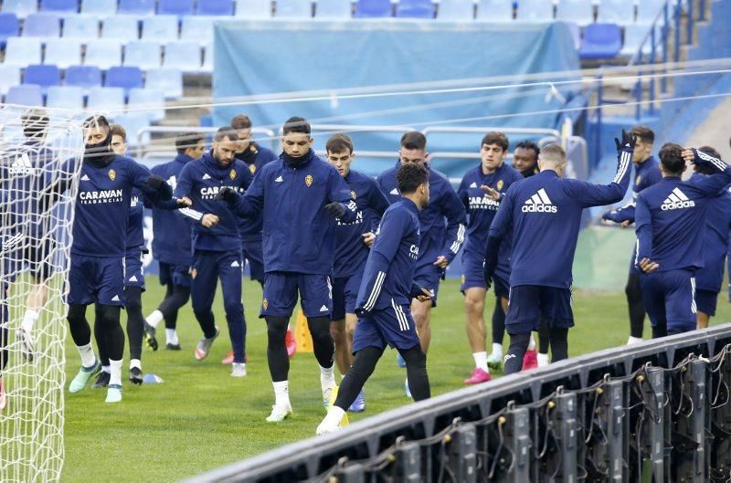 Entrenamiento del Real Zaragoza (12-22-2020)