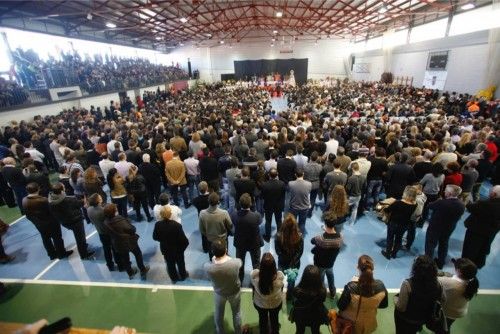 Los Reyes presiden el funeral por las víctimas de Bullas del accidente de Cieza