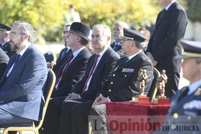 Homenaje al primer salto paracaidista militar en la Base Aérea de Alcantarilla