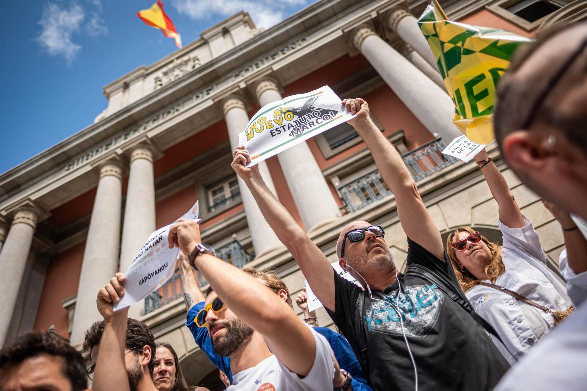 Huelga de médicos en Tenerife