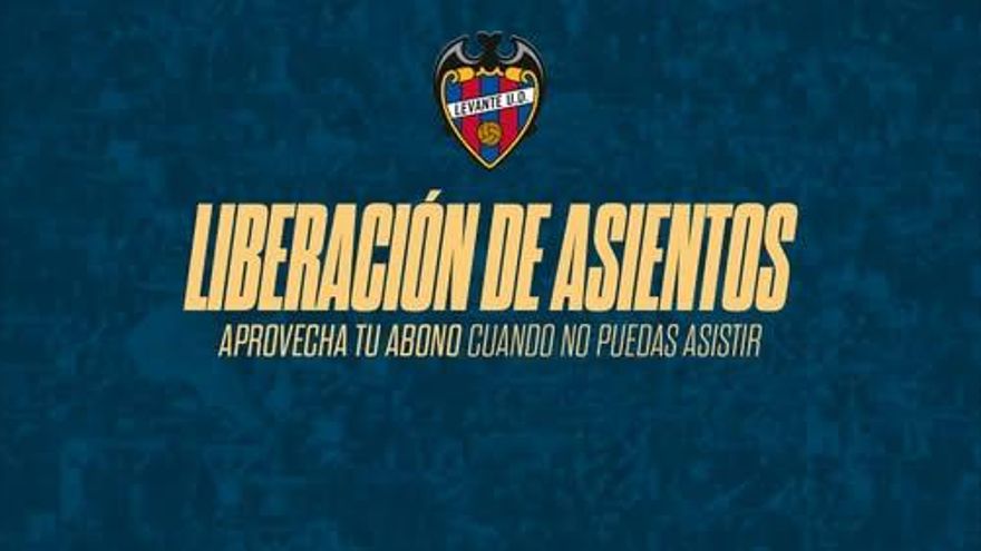 El Levante pone en marcha el sistema de liberación de asientos