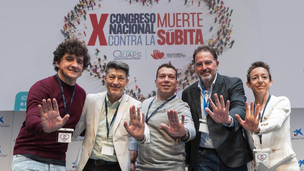 Participantes en la décima edición del Congreso Nacional contra la Muerte Súbita