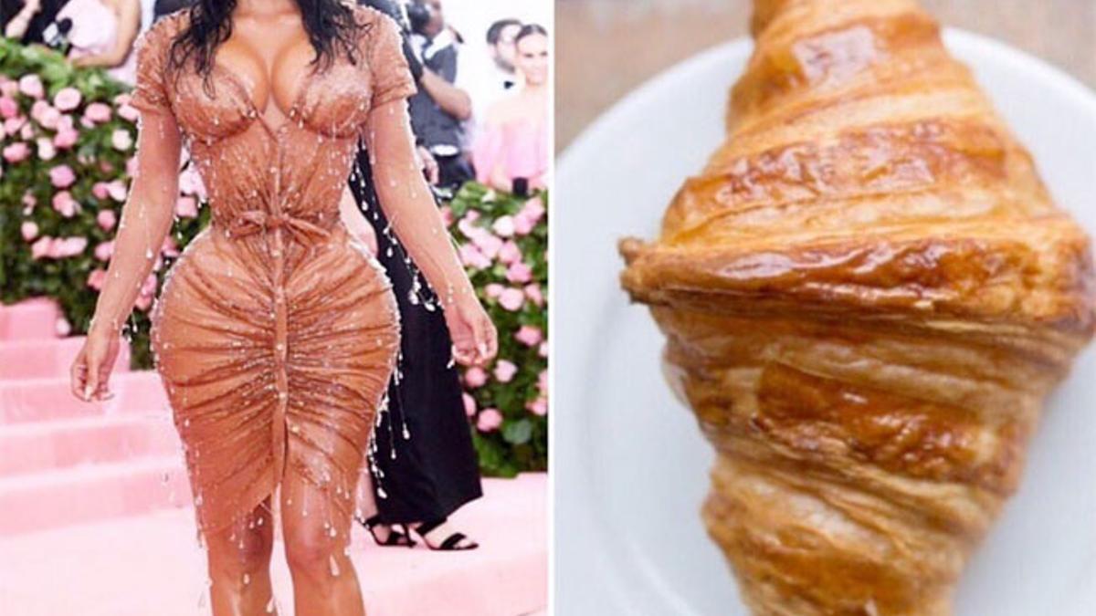 Kim Kardashian para desayunar