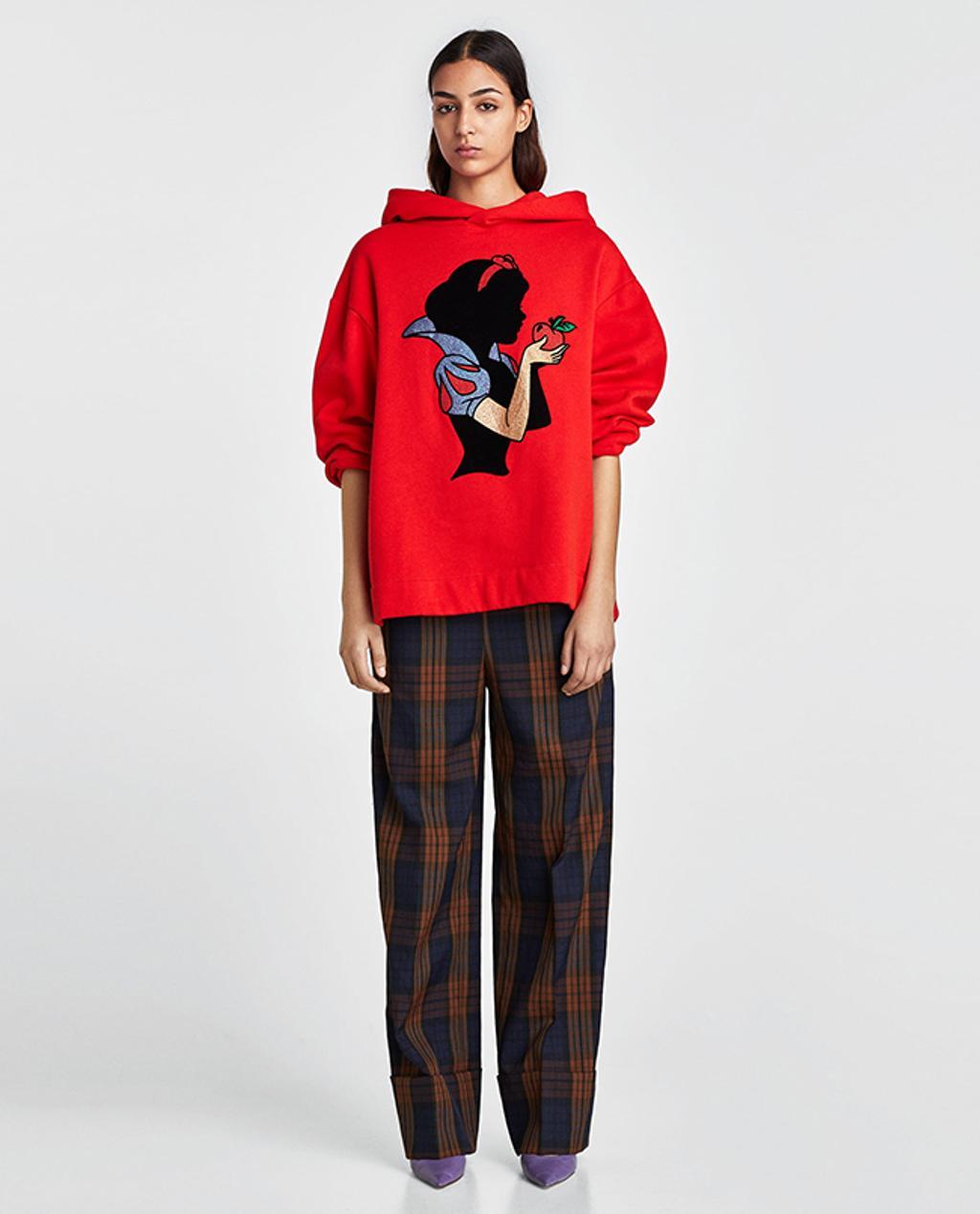 Camiseta blancanieves zara on sale