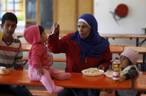 Algunas familias sirias ya han encontrado acomodo en la localidad alemana de Hamm tras su larga travesía por la Europa del Este