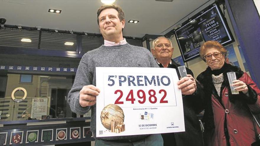 La administración más antigua de Castellón da más de 10 millones de un quinto premio