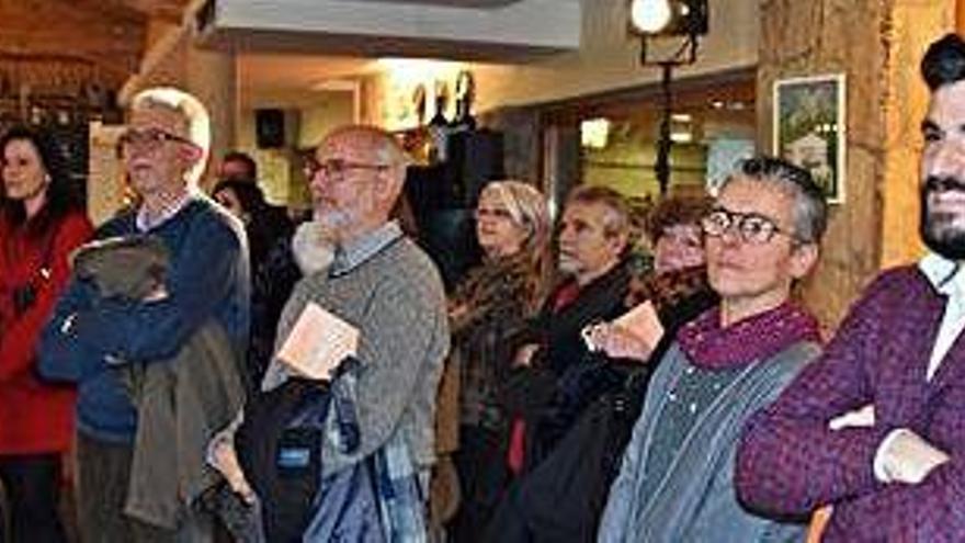 Presentació del projecte a L&#039;Hostal Pedraforca de Saldes, ahir