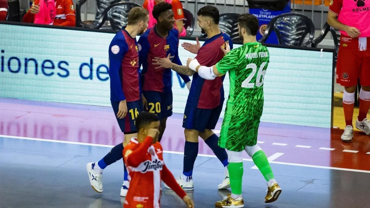 El Barça vuelve a verse las caras con el Jimbee Cartagena