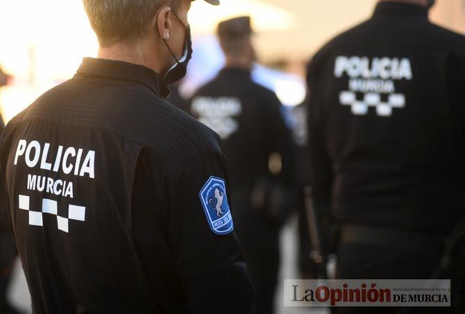 Homenaje al Grupo Especial de Seguridad Ciudadana (GESC) de la Policía Local de Murcia