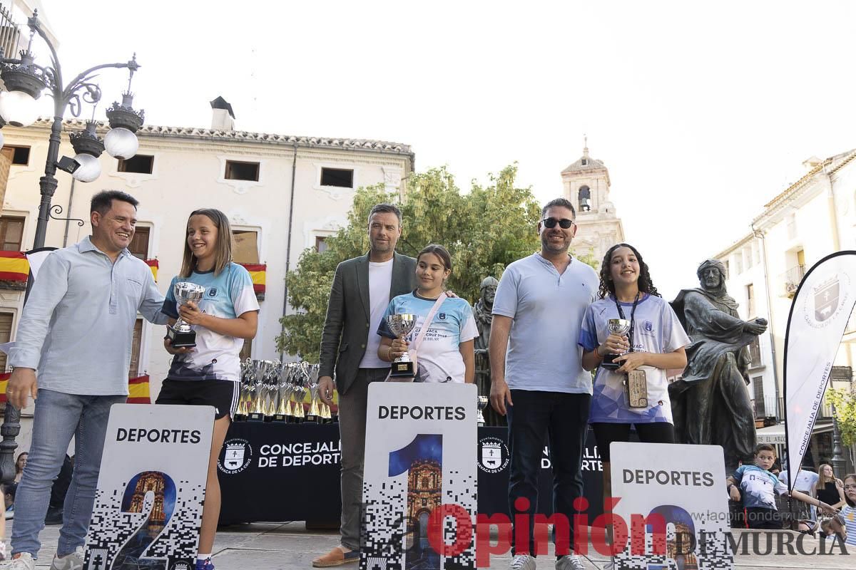 Clausura de las Escuelas Municipales Deportivas de Caravaca