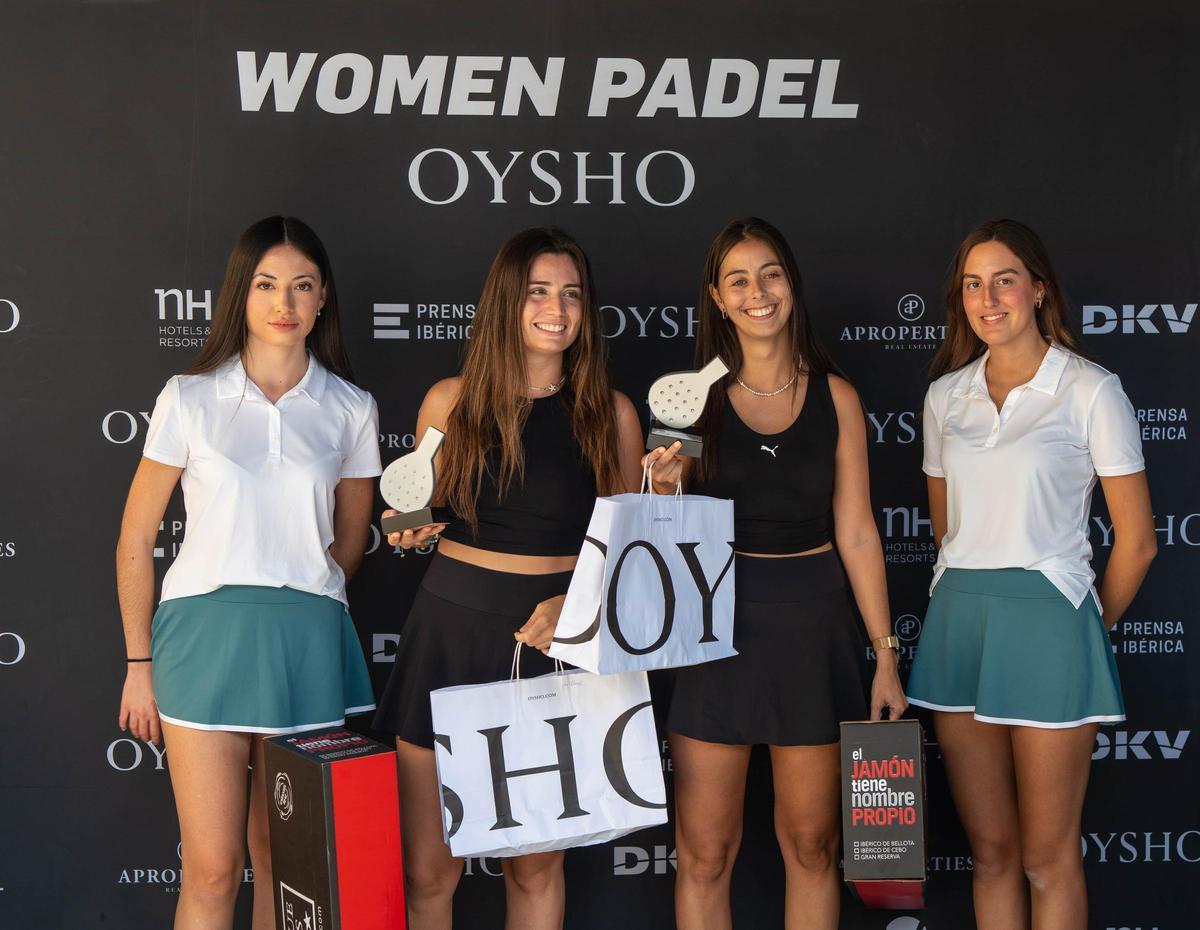 Todas las participantes destacaron por su entusiasmo y esfuerzo.