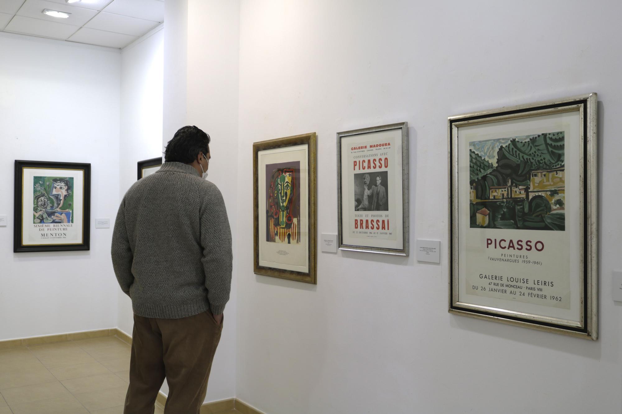 Las imágenes de la exposición 'Carteles de Picasso' en la sala Manuel Barbadillo