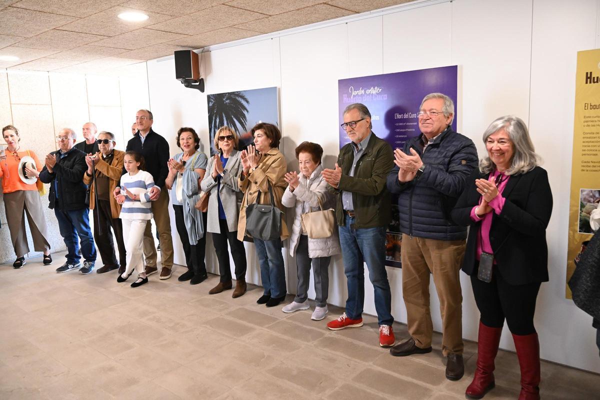 Público asistente a la presentación de la exposición
