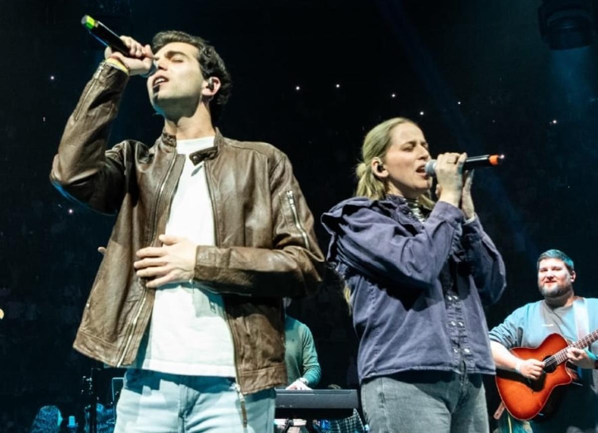 Hakuna en uno de sus conciertos.