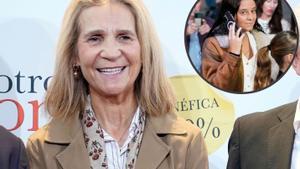 La infanta Elena reacciona al nou escàndol de Victòria Federica, acusada d’emportar-se unes mostres de sèrum