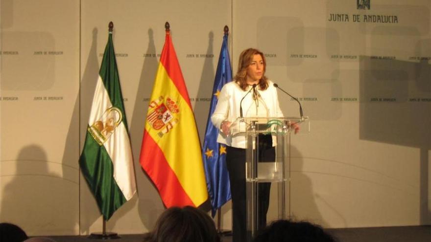 Susana Díaz destaca la normalidad en Andalucía tras el terremoto en el mar de Alborán