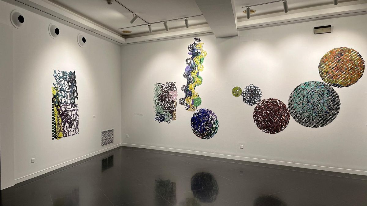 La Sala Vimcorsa acoge la exposición ‘Un toque de transversalidad’ con 53 obras del artista José María Baez.