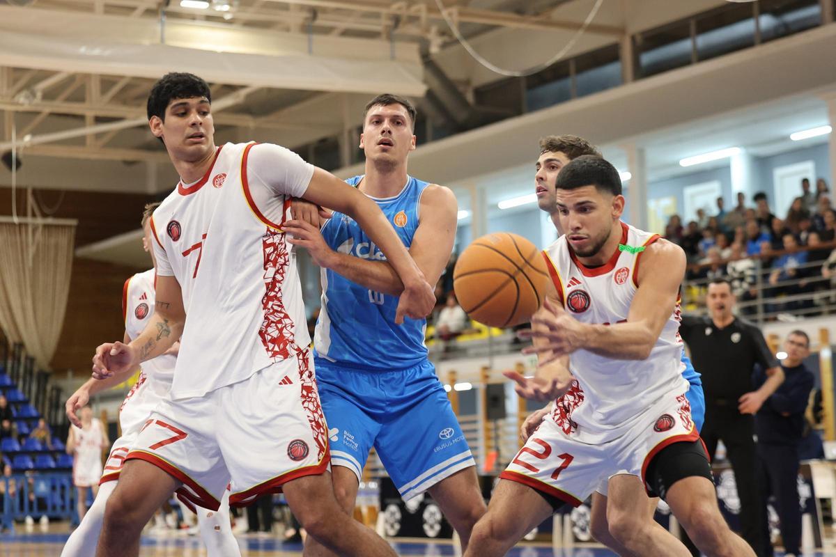 Imagen del último partido del Class ante la Spanish Basketball Academy