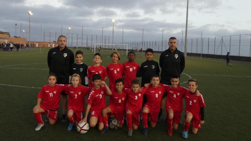 La formación que presentó el Andenes ante el CD Ofra.