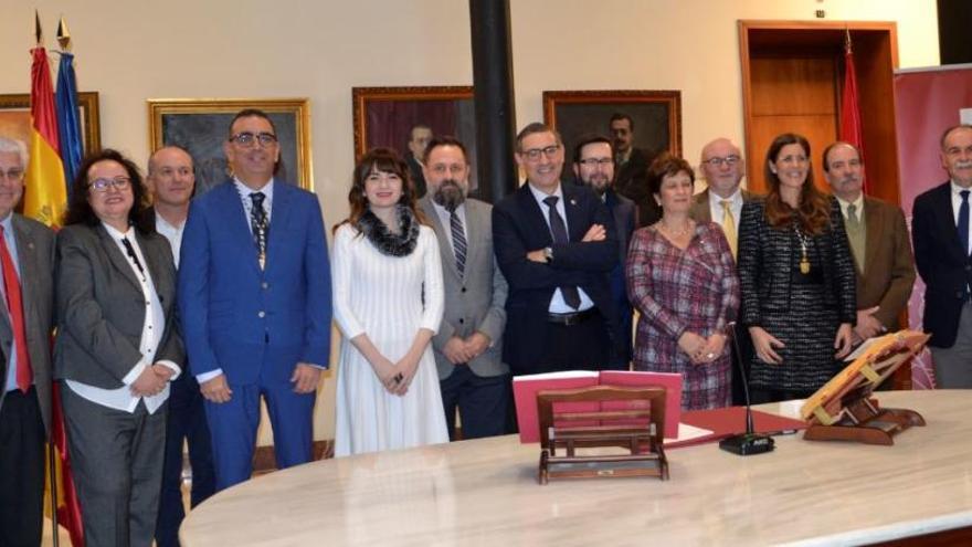 Acto de toma de posesión en la Universidad de Murcia