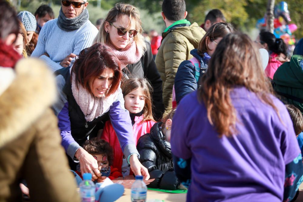 Sant Sebastià se acerca a los niños con la fiesta de sa Riera