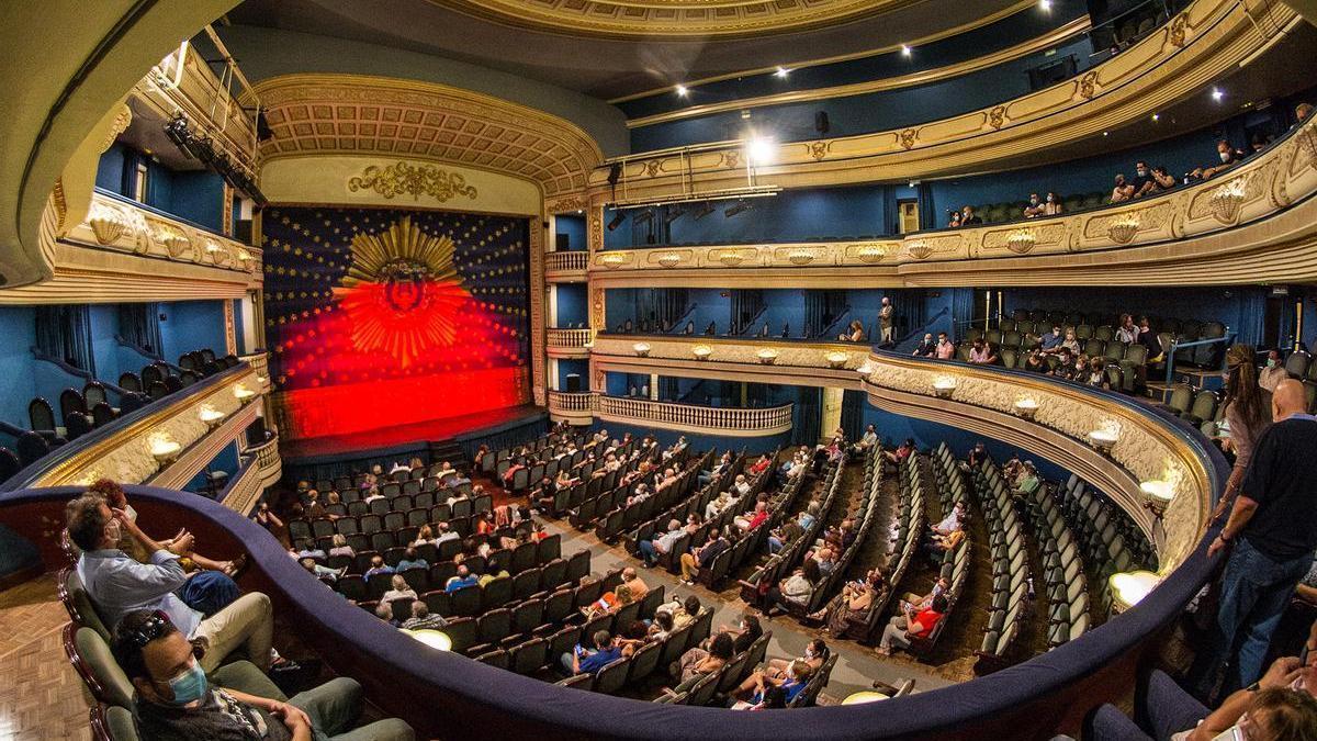 Interior del Teatro Principal.