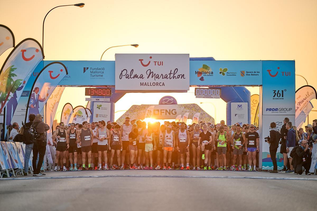 Der TUI Palma Marathon Mallorca lockt jedes Jahr Sportler aus der ganzen Welt.