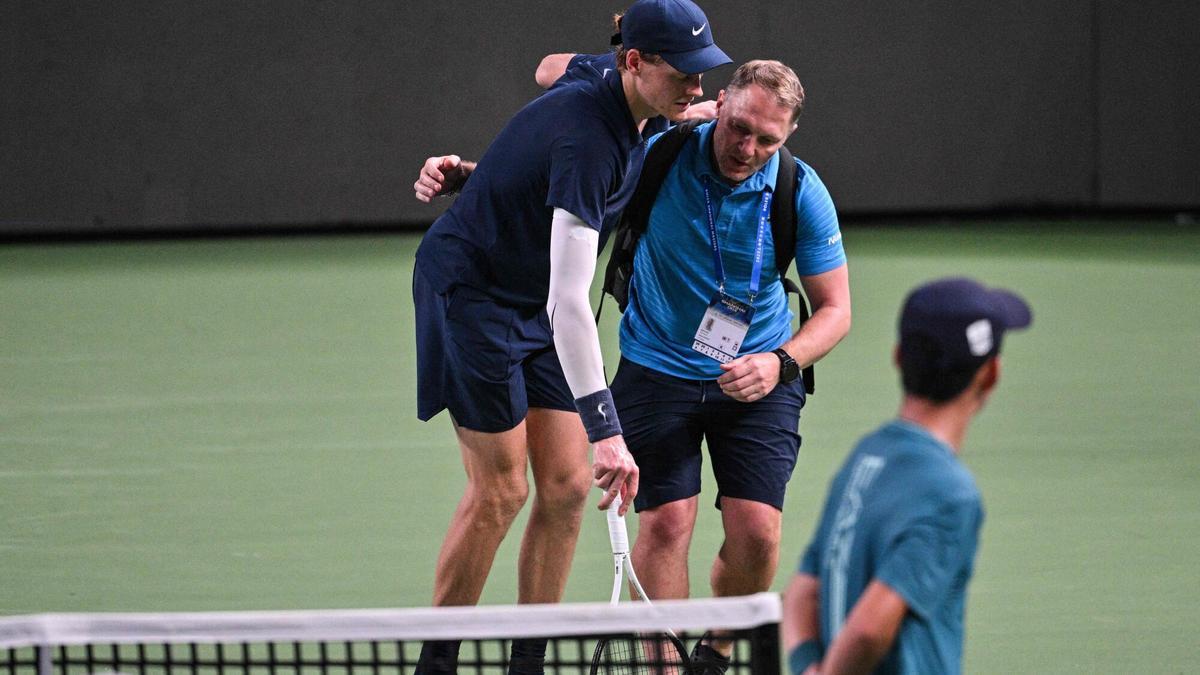 Jannik Sinner se retira por lesión del Masters 1000 de Shanghái.