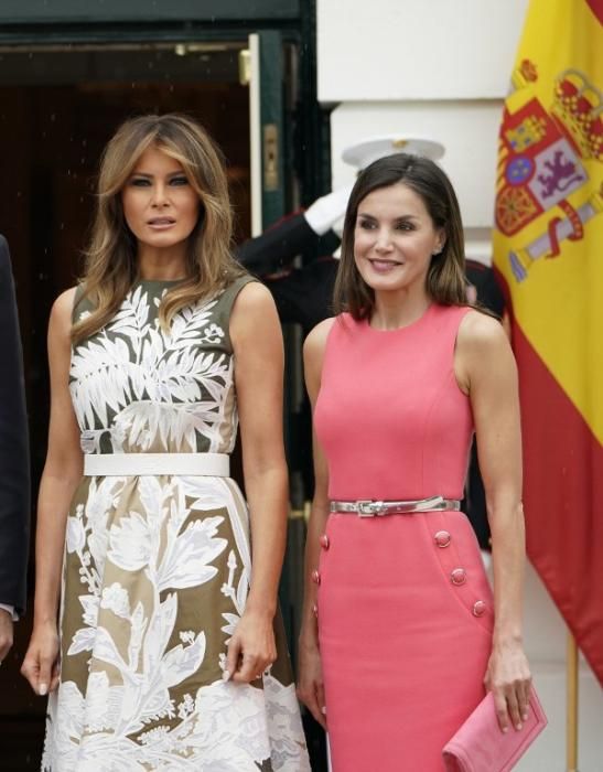 Los Reyes se reúnen con Trump en la Casa Blanca