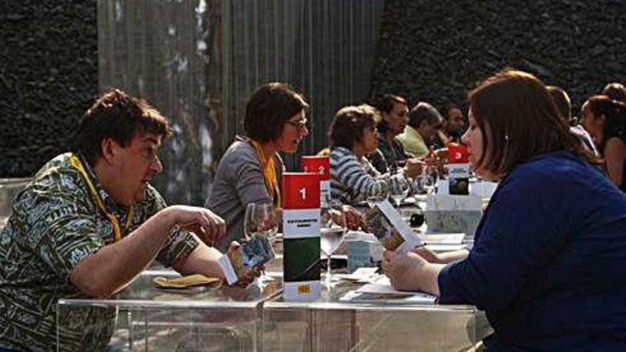 Un moment de la jornada de treball turístic celebrada a Olot