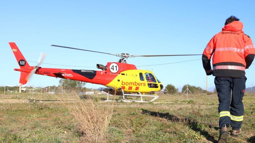 Rescaten amb helicòpter un excursionista ferit a Ulldeter, al Ripollès