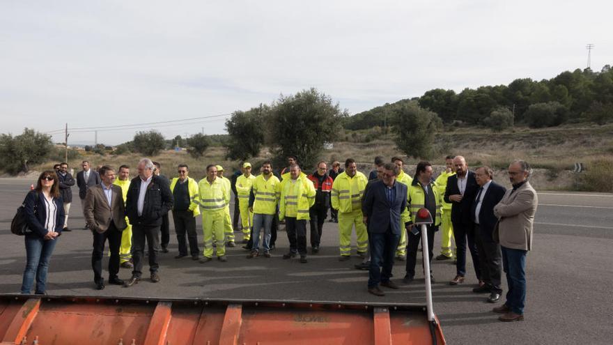 Preparados para combatir las heladas y nevadas en las carreteras de la Región