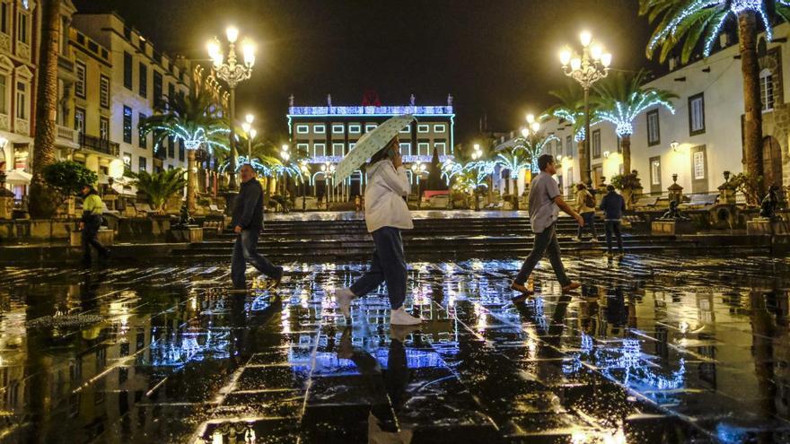 Canarias comienza Diciembre empapada por la lluvia