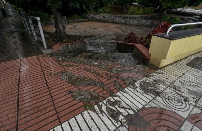 LAS PALMAS DE GRAN CANARIA. Lluvias en la ciudad de Las Palmas de Gran Canaria.  | 03/04/2019 | Fotógrafo: José Pérez Curbelo