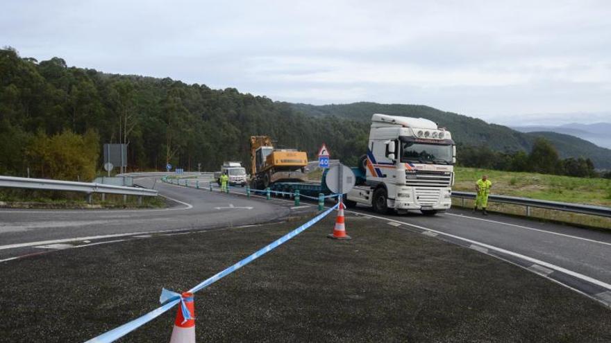 La Xunta reabre el viaducto de A Portela pero el acceso desde San Lourenzo sigue cerrado