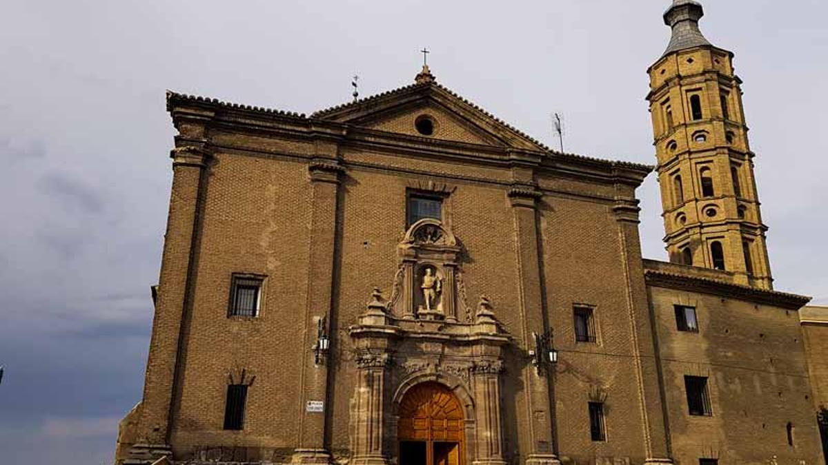 La iglesia de San Juan de los Panetes de Zaragoza.