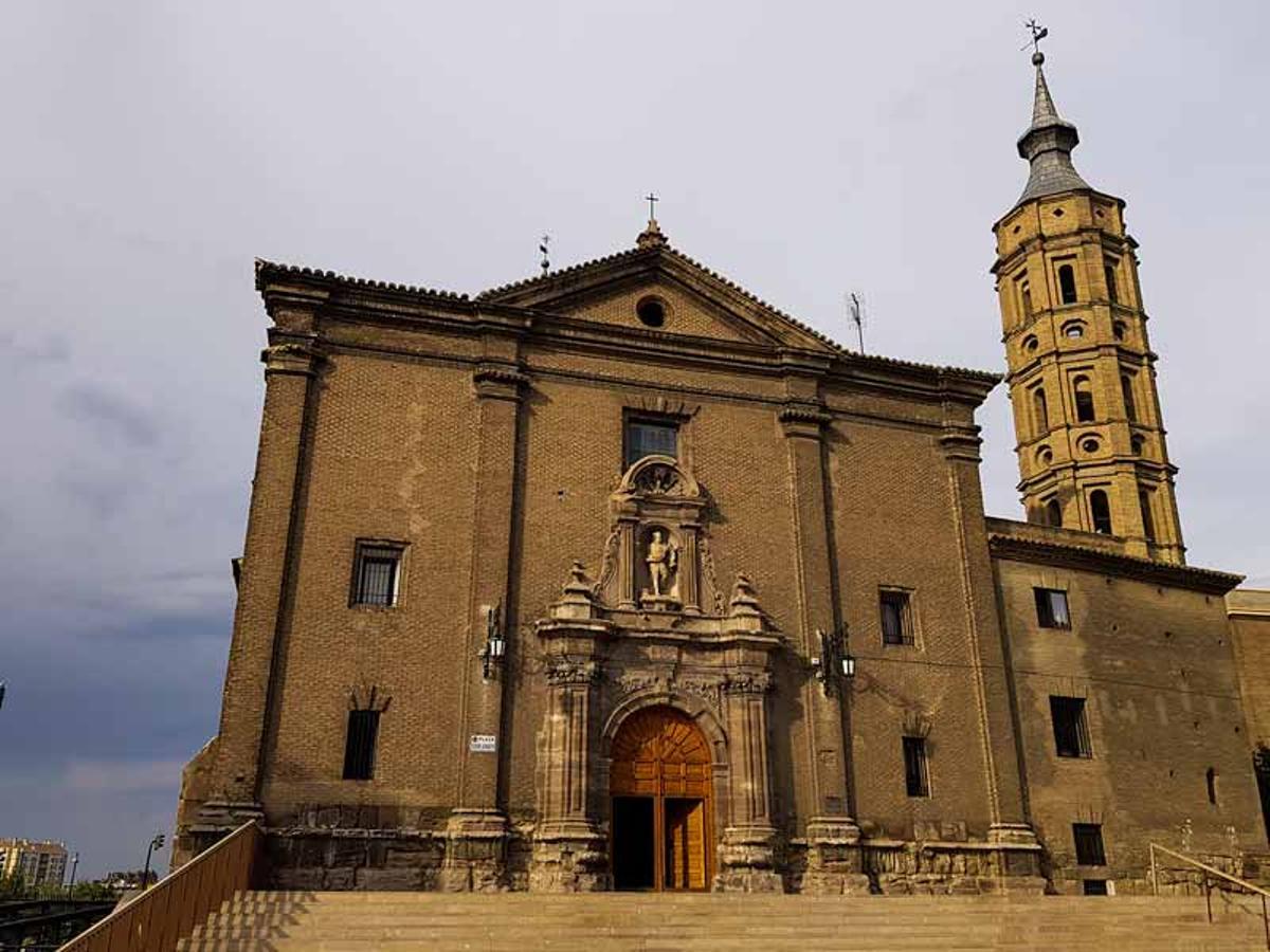 La iglesia de San Juan de los Panetes de Zaragoza.