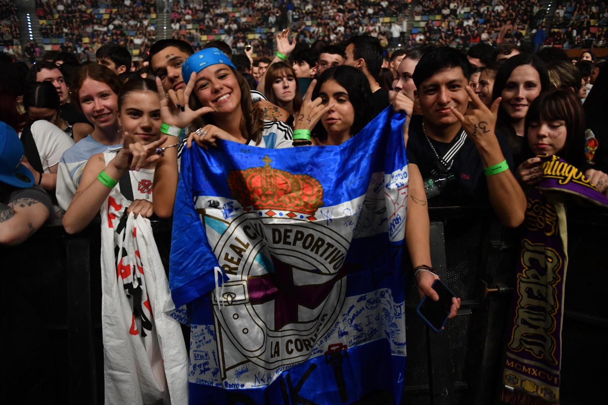 Concierto de Duki en el Coliseum de A Coruña