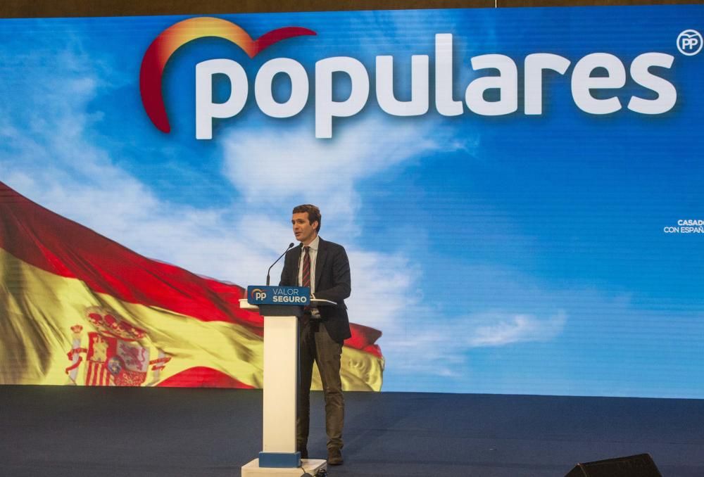 Pablo Casado reivindica que solo el PP defiende a las clases medias.