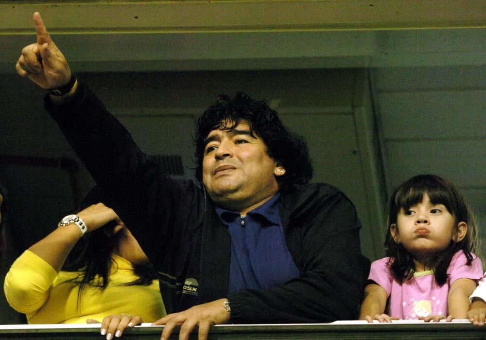 Las mejores imágenes de la vida de Maradona