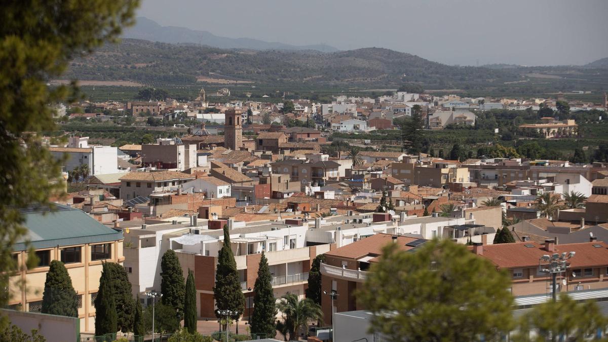 Vista de Benifairó de les Valls.