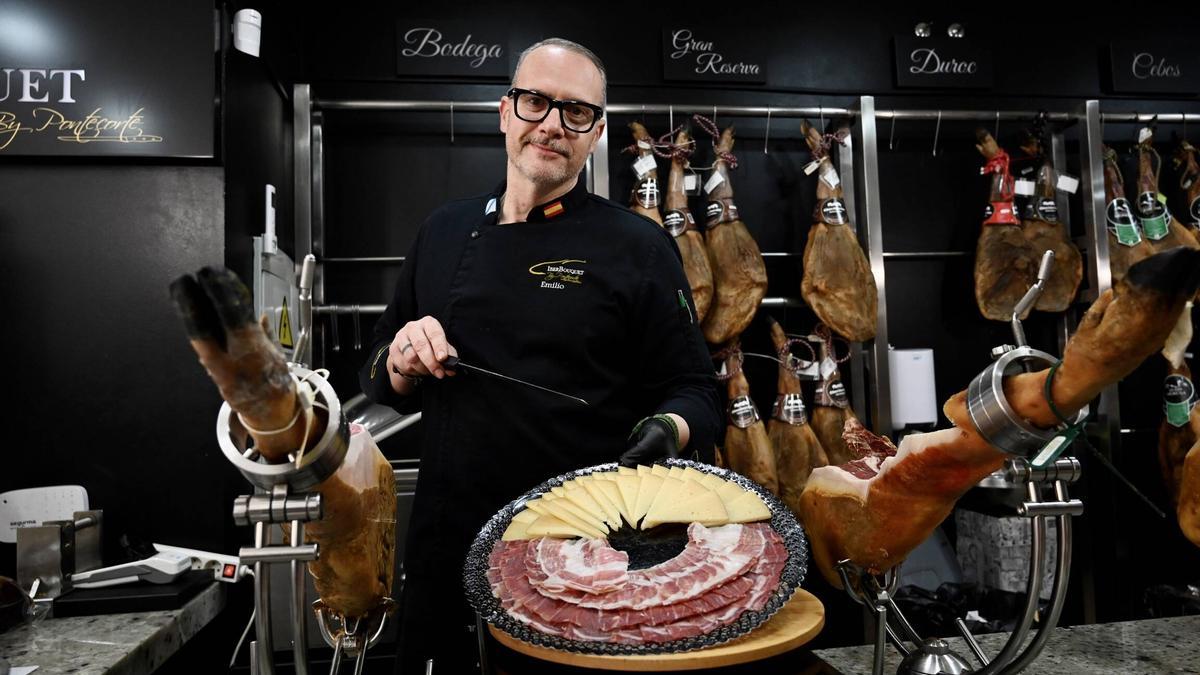 En IberBouquet by Pontecorte triunfan en estas fechas el cebo de corte o el bellota.