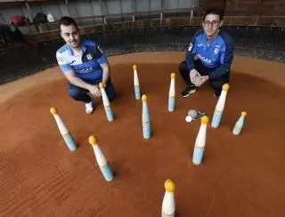 Sergio Huerta y Berto Faya reivindican a los jóvenes en los bolos con el título de Asturias: "Nos prestó mucho y lo celebramos bien después"