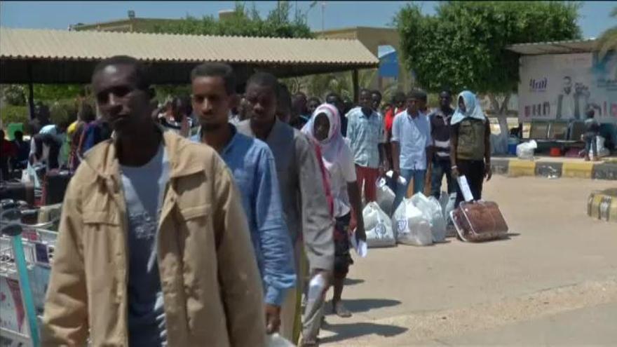 Libia devuelve a 160 inmigrantes a Níger