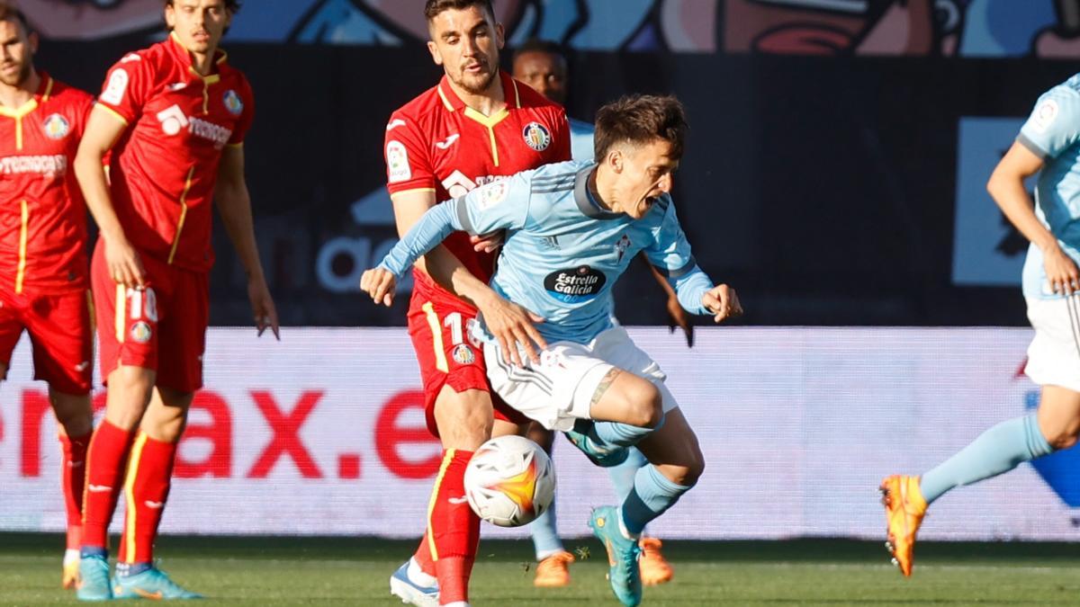 Celta-Getafe. 20 abril 2022. Ricardo Grobas