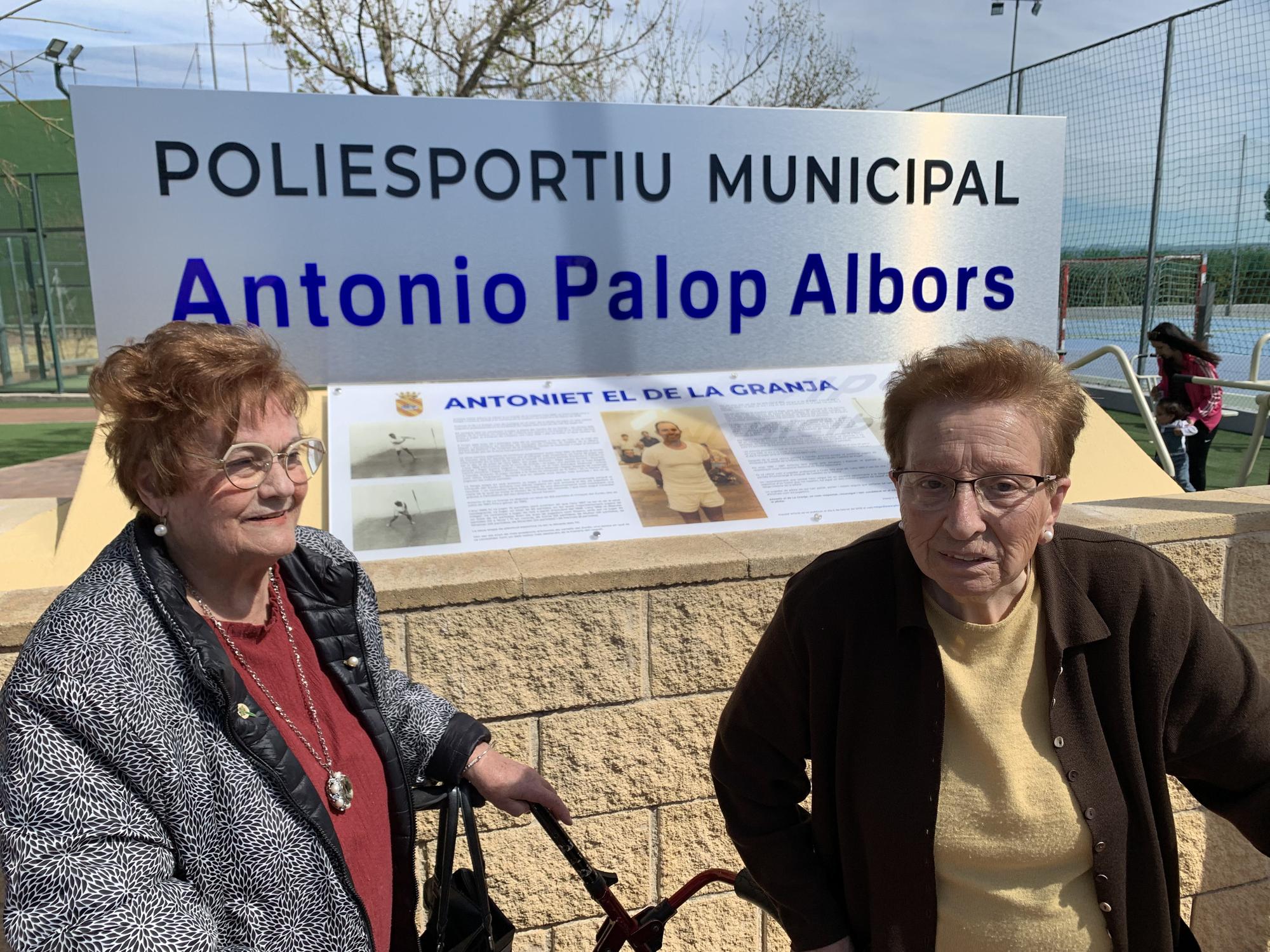 La Granja homenajea al pilotari Antonio Palop